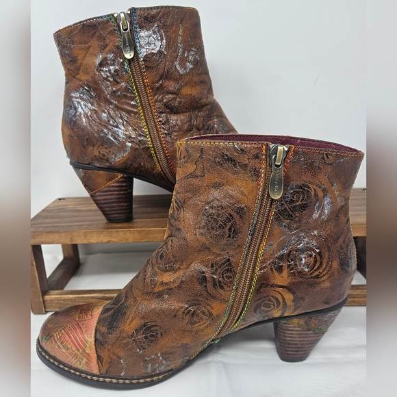 L'artsite Spring Step Waterlily Booties 41 - Picture 2 of 8